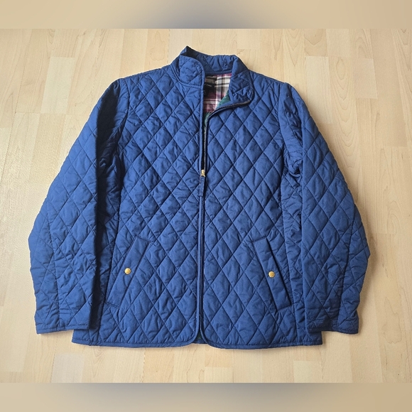 Lands End Quilted Jacket Size Medium - Picture 2 of 9
